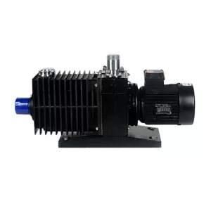 ALCATEL ADIXEN 2033 C ROTARY VANE PUMP, THREE PHASE, 208-230/460 VAC, 60HZ, 208-220/380 VAC 50HZ, OIL FILTER INCLUDED, KRYTOX OIL, 298985